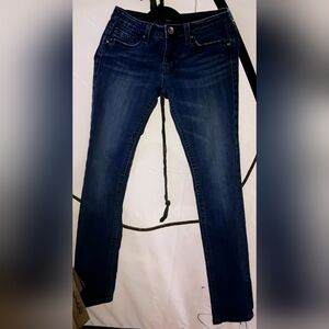 Woman's jeans dark blue denim